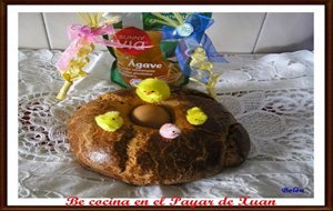 Bollo De Pascua Con Sirope De Agave
