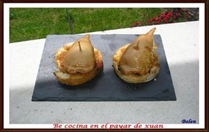 Calamares Rellenos Y Fritos De Manzana (reto Tía Alia De Junio)
