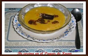 Crema Hortelana Con Cecina
