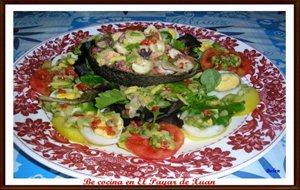 Ensalada Con Vinagreta De Pulpo
