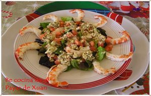 Ensalada De Aprovechamiento De Langostinos
