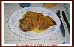 Escalopines De Cecina  Con Virutas De Foie
