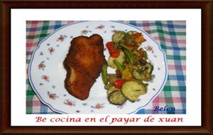 Pavo Con Salteado De Verduras
