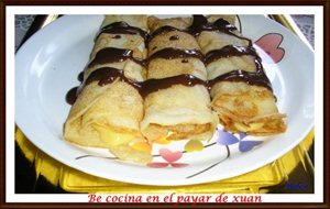 Frixuelos Rellenos De Flanín
