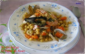 Garbanzos Con Marisco
