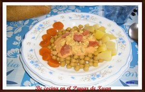 Garbanzos Con Salmorejo
