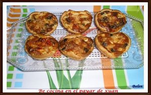 Mini-quiches De Brochetas De Pollo A La Parrilla
