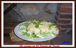 Mousse De Huevo Con Pollo
