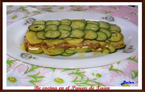 Pastel De Carne, Patata Y Calabacín
