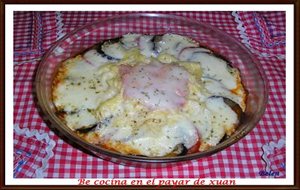 Ratatoulli Con Pasta Gratinada Al Provalone Sin Gluten
