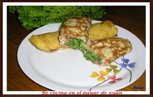 Rollitos De Queso Fresco Y Lechuga
