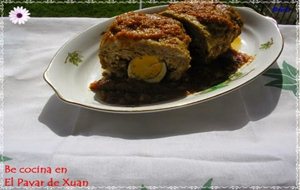 Rollo De Carne Picada (berenjenas Rellenas De Rollo)
