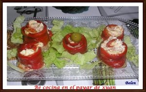 Rollitos De Pimiento Asado
