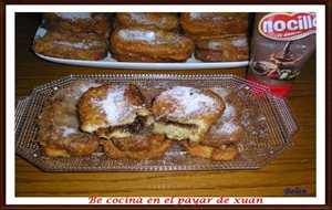 Torrijas Rellenas De Nocilla
