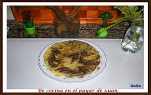 Tortilla De Setas Y Gambas
