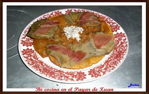 Torto "el Payar" Con Setas, Picadillo Y Crema De Queso La Peral
