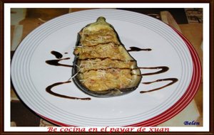 Berenjenas Rellenas De Chorizo
