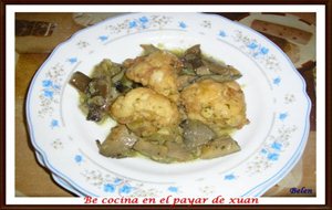 Coliflor Guisada Con Setas
