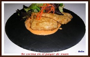 Escalope De Bonito Con Salmorejo
