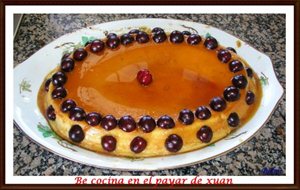 Tarta De Queso Y Cerezas
