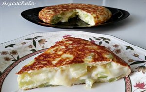 Tortilla De Calabacín Y Queso
