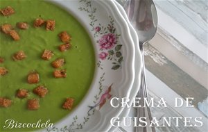 Crema De Guisantes 
