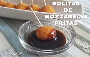 Bolitas De Mozzarella Fritas
