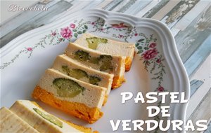 Pastel De Verduras: Coliflor, Brócoli Y Zanahoria
