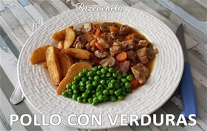 Pollo Con Verduras Al Jerez
