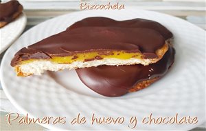 Palmeras De Huevo Y Chocolate