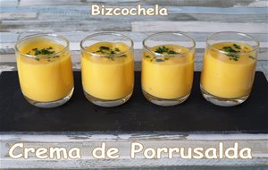 Crema De Porrusalda
