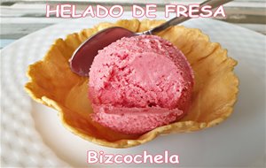 Helado Rápido De Fresas Congeladas