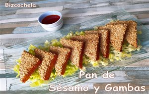 Pan De Sésamo Y Gambas