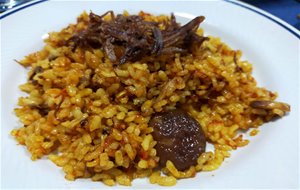 Arroz Seco Con Pato Y Setas
