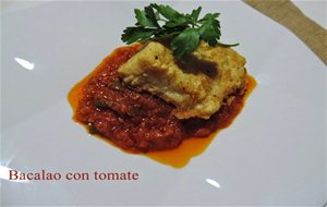 Bacalao Con Tomate Frito
