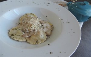 Raviolis Con Salsa De Boletus
