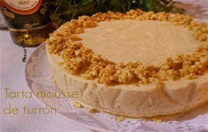 Tarta De Mousse De Turrón
