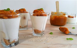 Vasitos De Yogur Sin Azúcar
