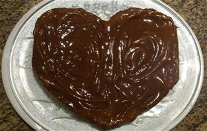 Tarta De San Valentín De Choco Y Quinoa
