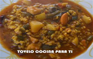 Arroz Con Bacalao Y Mejillones
