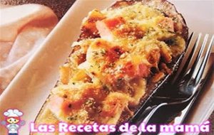 Receta De Berenjenas Rellenas Al Horno
