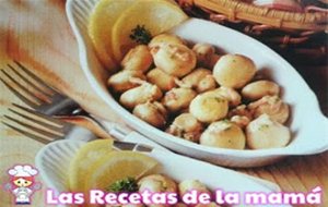 Receta De Champiñones Al Ajillo 
