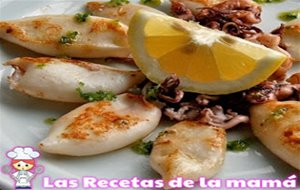 Receta De Chipirones Rehogados Con Salsa Verde O Meri
