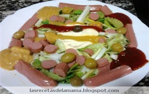 Receta De Ensalada De Frankfurt
