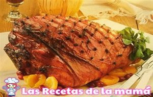 Receta De Jamón Con Grosellas Rojas
