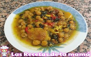 Receta De Potaje De Garbanzos Con Panecillos
