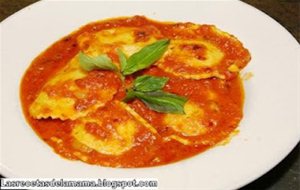 Receta De Ravioli En Salsa
