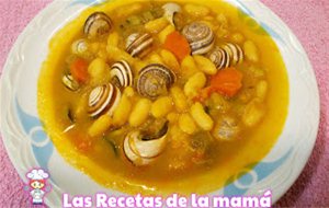 Receta De Alubias Con Caracoles
