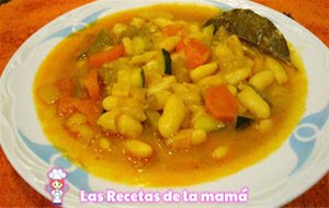 Receta De Alubias Con Verduras
