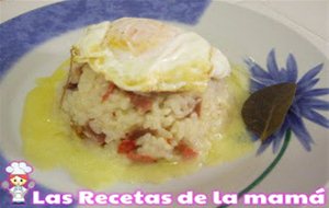 Receta De Arroz A La Cubana Con Jamón Serrano, Chorizo Y Queso
